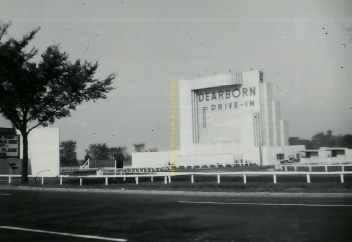 Dearborn Drive-In Theatre - Old Photo From Michigan Driveins
